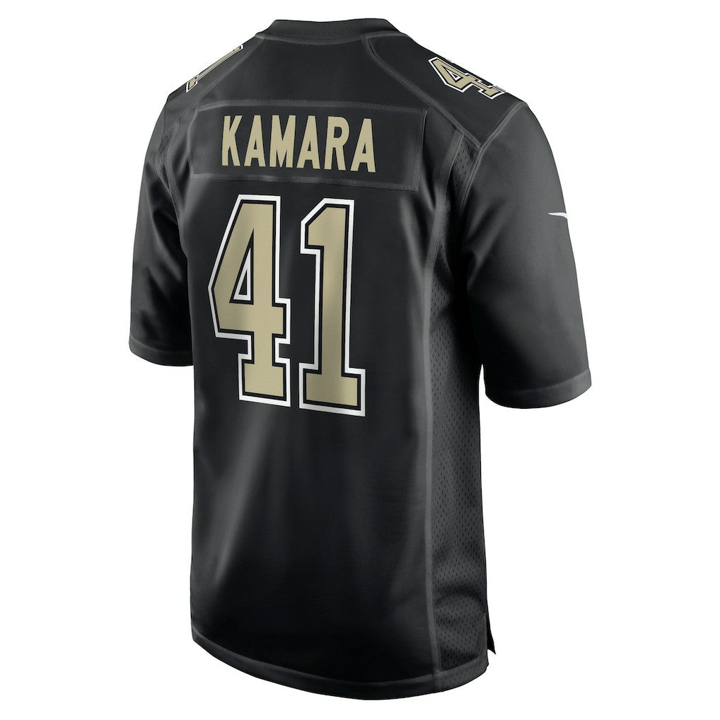 Alvin Kamara New Orleans Saints Fashion Game Jersey - Carbon Black | Nike for sale