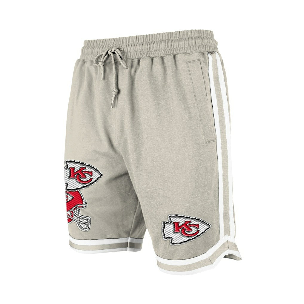 Kansas City Chiefs New Era Stone Multi Patch Shorts - Light Beige online