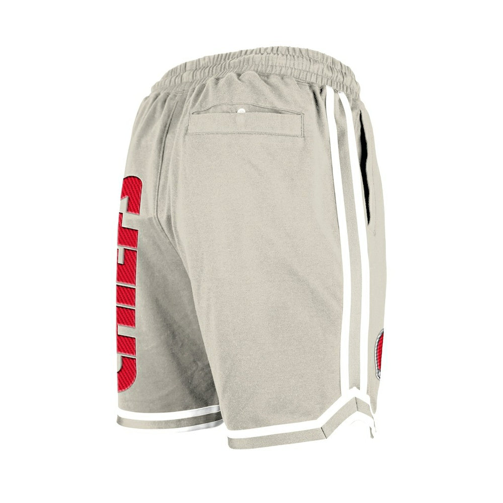 Kansas City Chiefs New Era Stone Multi Patch Shorts - Light Beige online