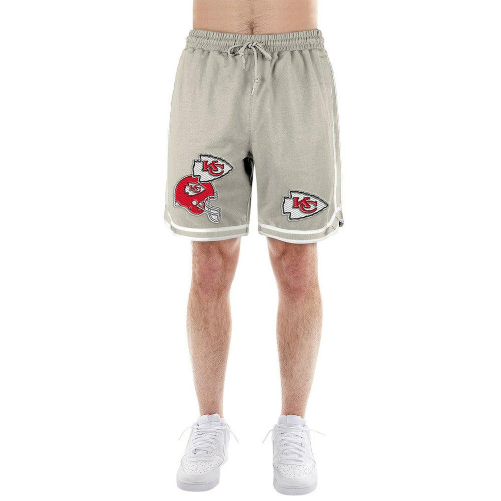 Kansas City Chiefs New Era Stone Multi Patch Shorts - Light Beige online