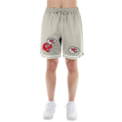 Kansas City Chiefs New Era Stone Multi Patch Shorts - Light Beige online