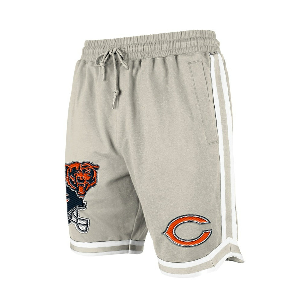 Chicago Bears New Era Stone Multi Patch Shorts - Light Beige online