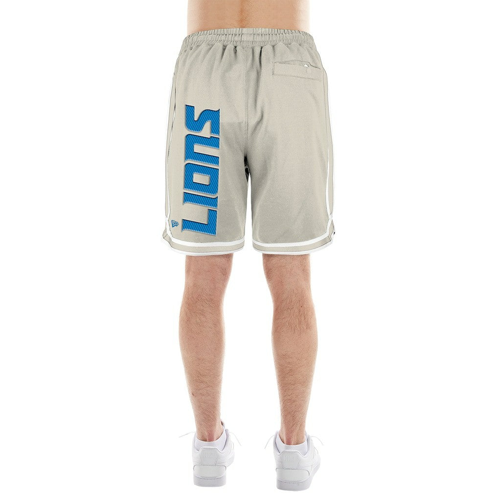 Detroit Lions New Era Stone Multi Patch Shorts - Light Beige outlet
