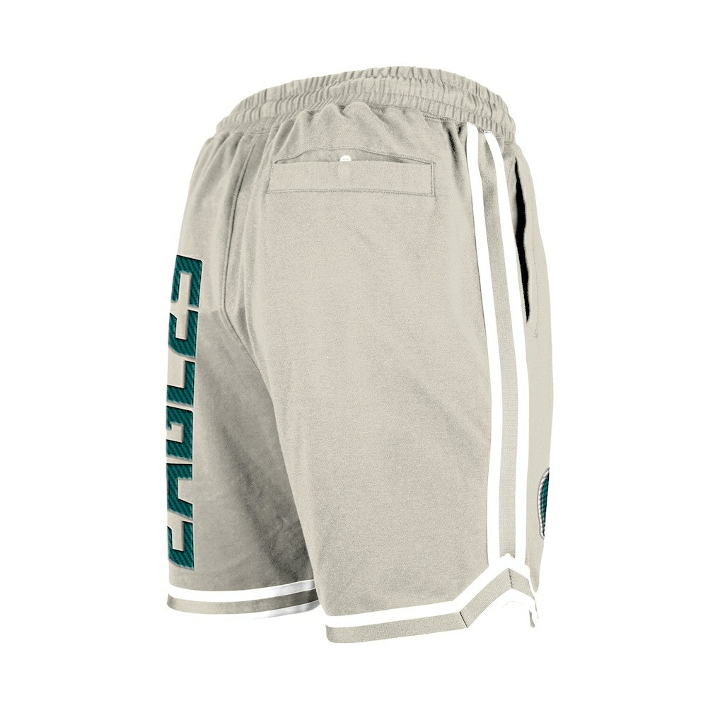 Philadelphia Eagles New Era Stone Multi Patch Shorts - Light Beige online