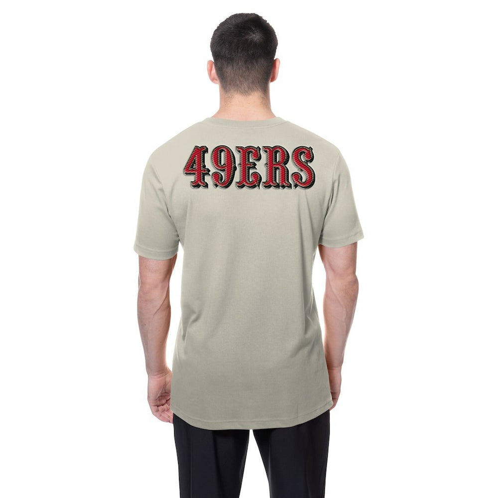 San Francisco 49ers New Era Multi Patch T-Shirt - Light Beige discount