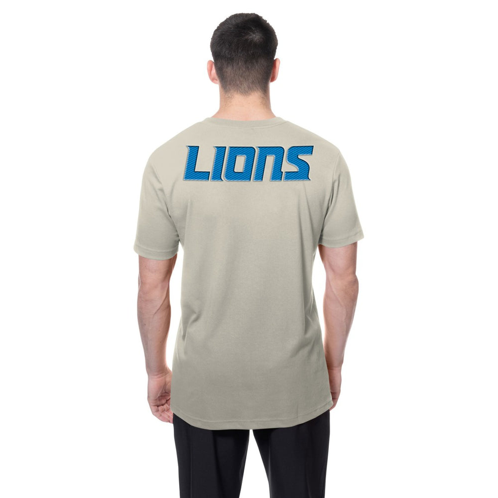 Detroit Lions New Era Multi Patch T-Shirt - Light Beige online