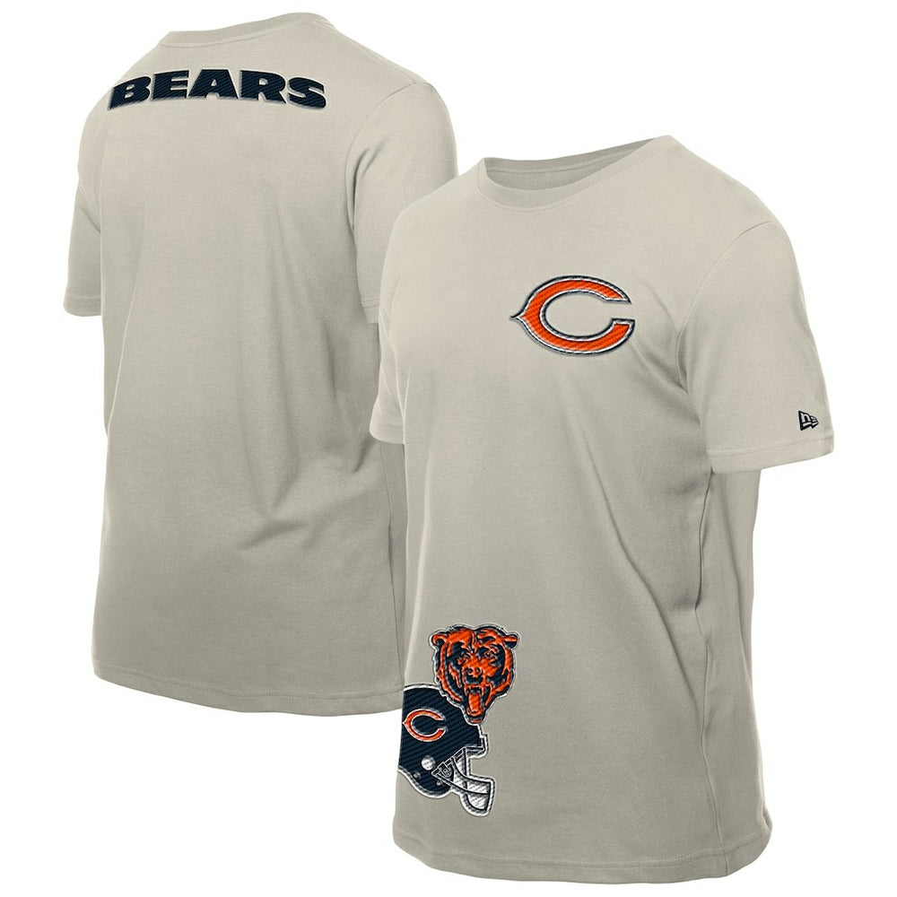 Chicago Bears New Era Multi Patch T-Shirt - Light Beige outlet