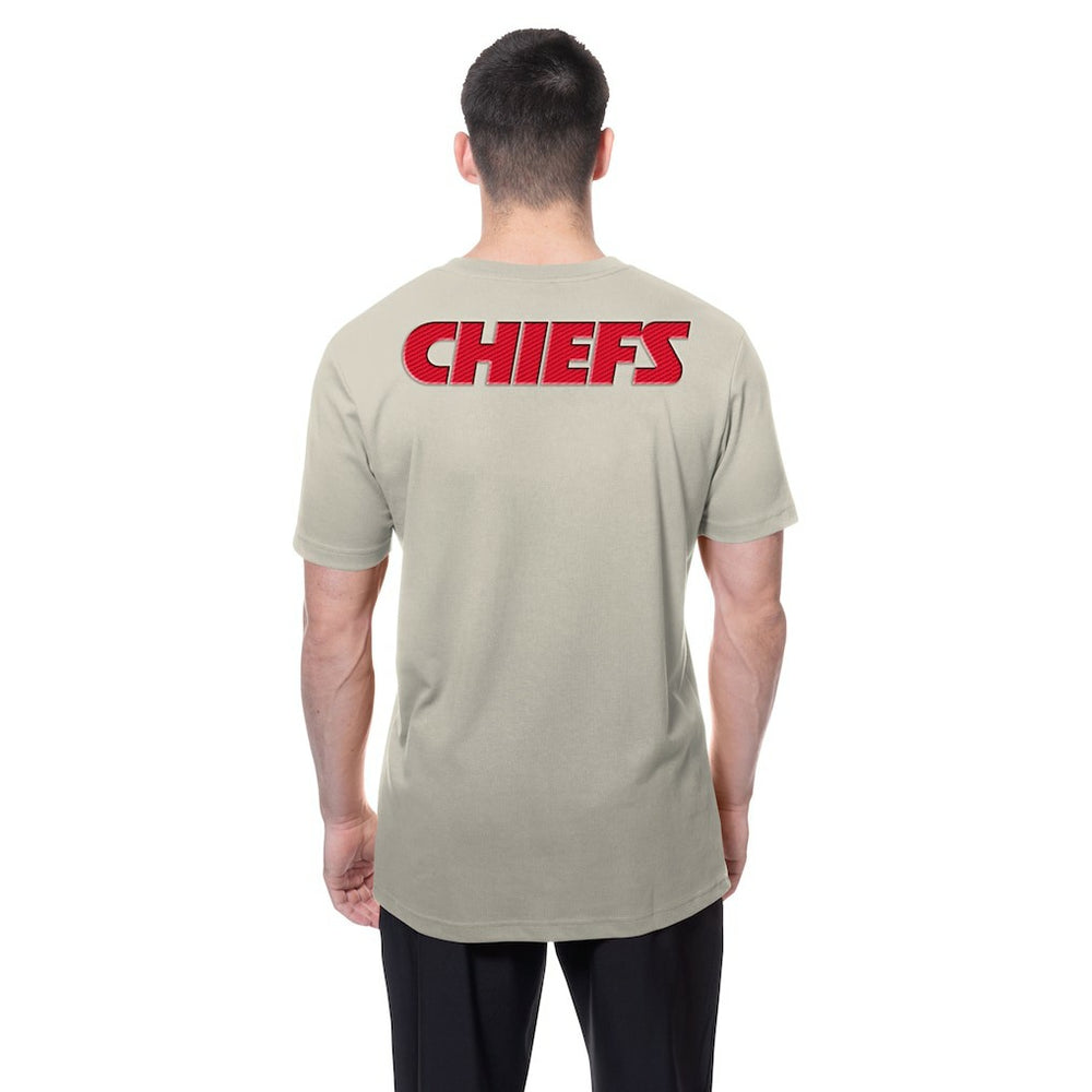 Kansas City Chiefs New Era Multi Patch T-Shirt - Light Beige for sale