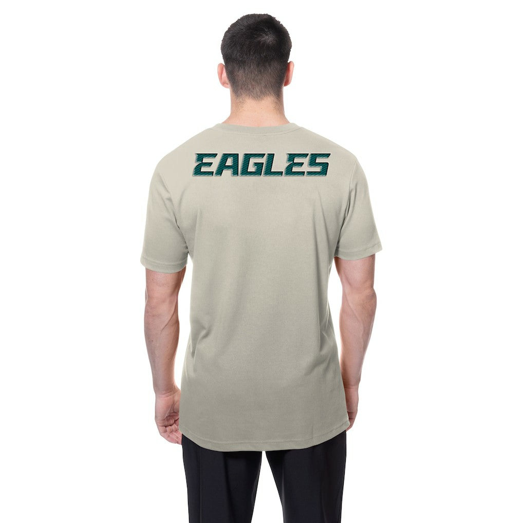 Philadelphia Eagles New Era Multi Patch T-Shirt - Light Beige outlet