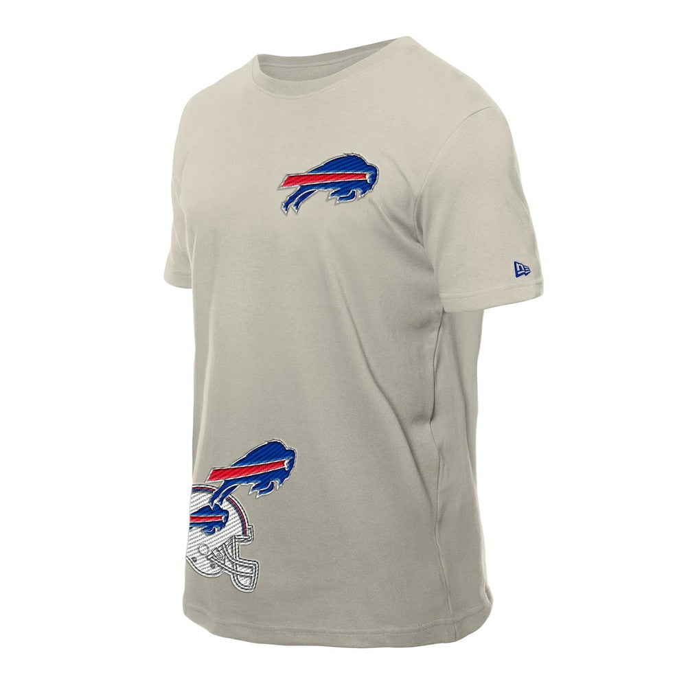 Buffalo Bills New Era Multi Patch T-Shirt - Light Beige sale