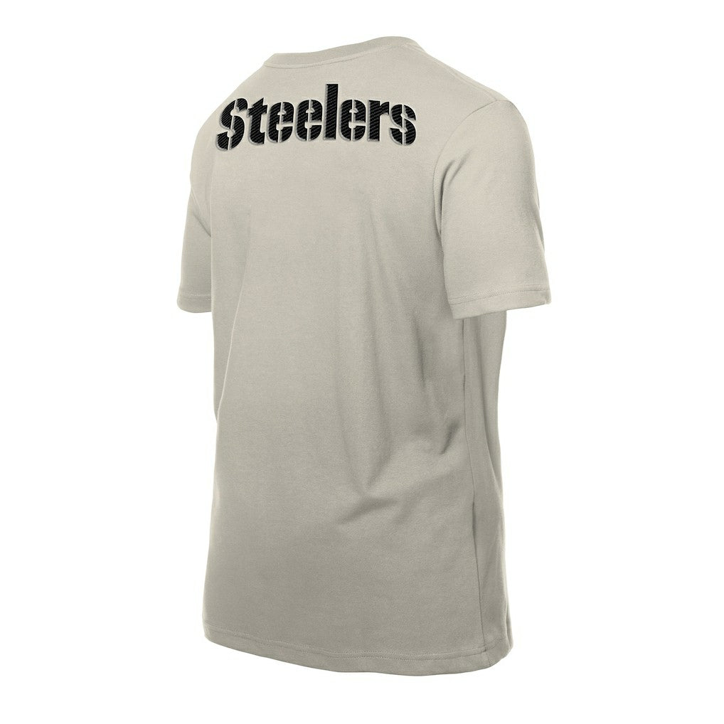 Pittsburgh Steelers New Era Multi Patch T-Shirt - Light Beige sale