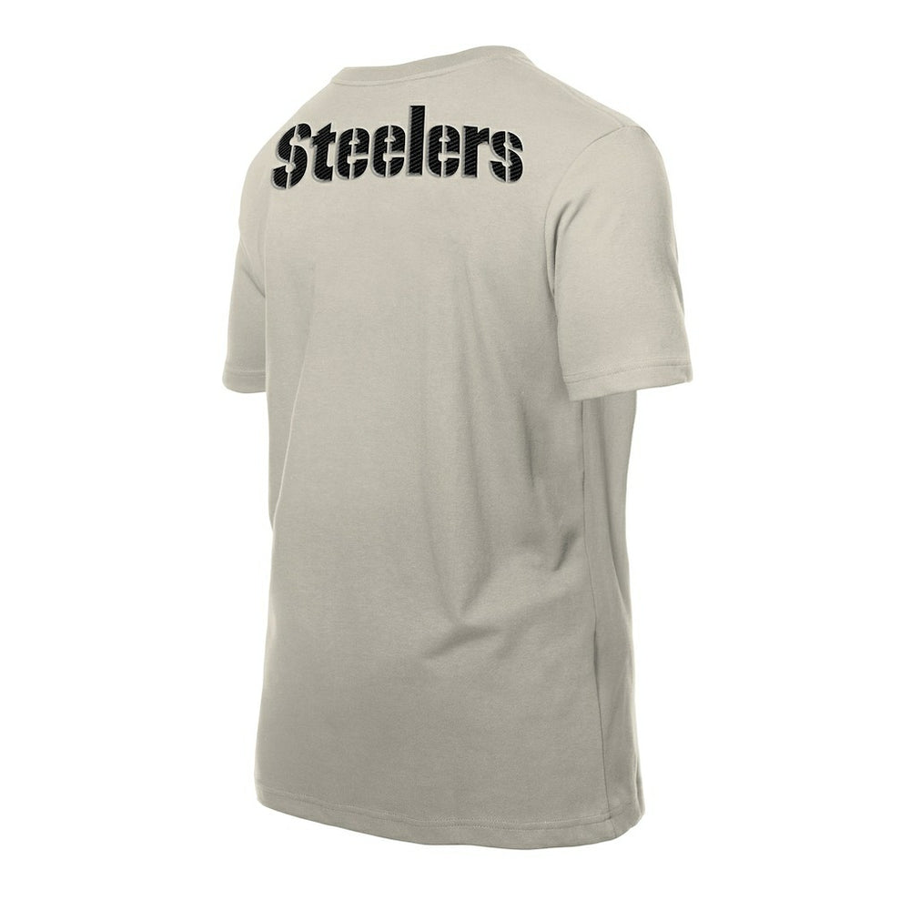 Pittsburgh Steelers New Era Multi Patch T-Shirt - Light Beige sale