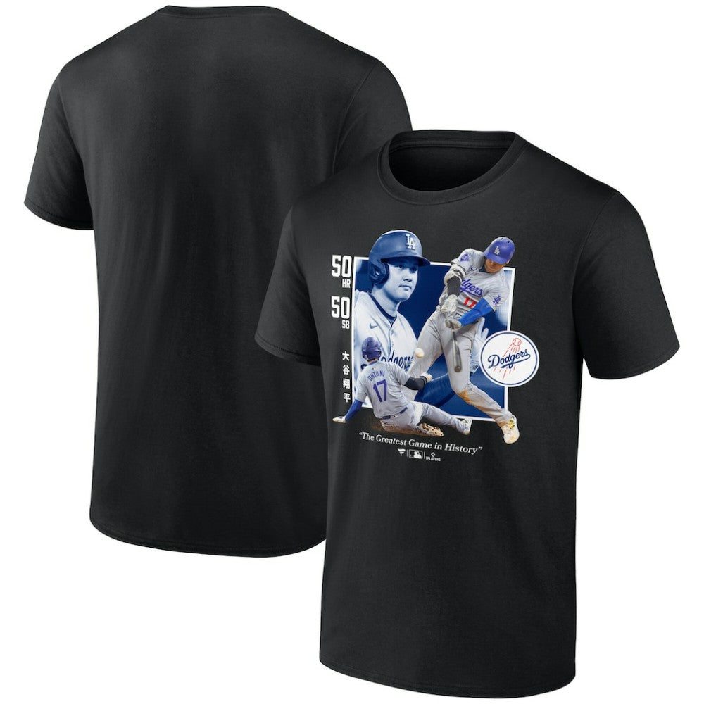 Shohei Ohtani Los Angeles Dodgers Greatest Game T-Shirt - Black