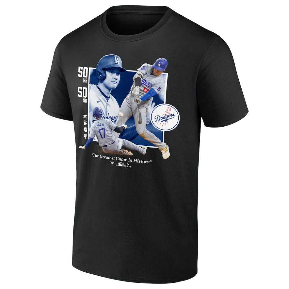 Shohei Ohtani Los Angeles Dodgers Greatest Game T-Shirt - Black