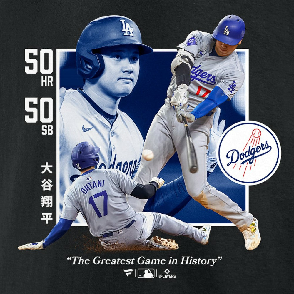 Shohei Ohtani Los Angeles Dodgers Greatest Game T-Shirt - Black