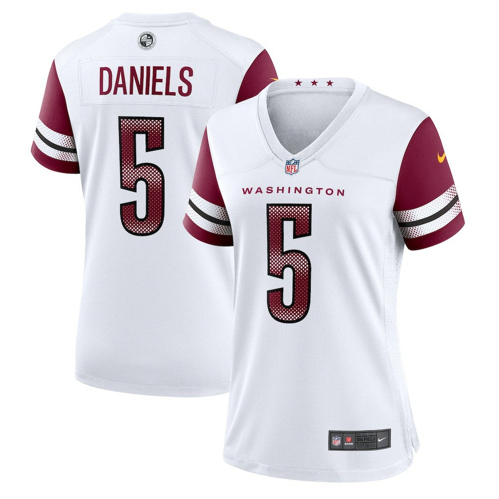 Jayden Daniels Washington Commanders Women's Game Jersey - White | Nike cheap