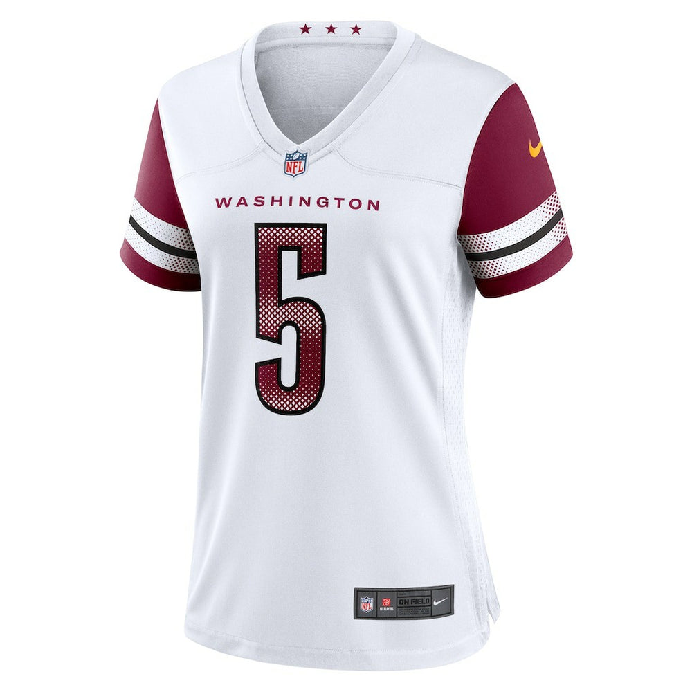 Jayden Daniels Washington Commanders Women's Game Jersey - White | Nike cheap