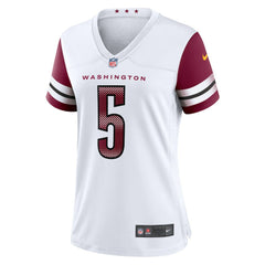 Jayden Daniels Washington Commanders Women's Game Jersey - White | Nike cheap