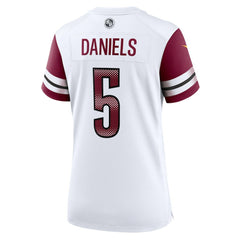 Jayden Daniels Washington Commanders Women's Game Jersey - White | Nike cheap