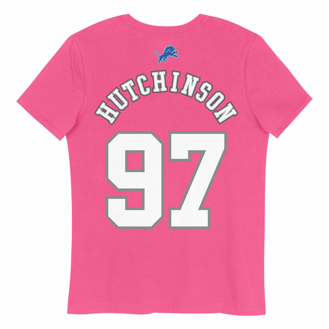Aidan Hutchinson Detroit Lions Girls Youth Player Name & Number T-Shirt - Pink discount