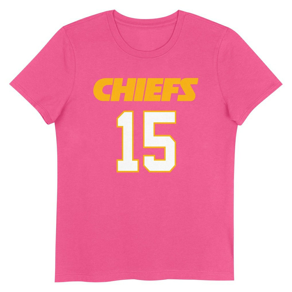 Patrick Mahomes Kansas City Chiefs Girls Youth Player Name & Number T-Shirt - Pink sale
