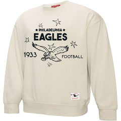 Philadelphia Eagles Women's Shooting Stars Pullover Sweatshirt - Cream cheap