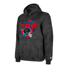 Houston Texans New Era Identity Helmet Enzyme Washed Pullover Hoodie - Black outlet