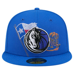 Dallas Mavericks State Stitch 59FIFTY Fitted Hat sale - Blue | New Era for sale
