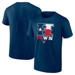 Houston Texans Hometown Rushing Yards T-Shirt - Navy discount