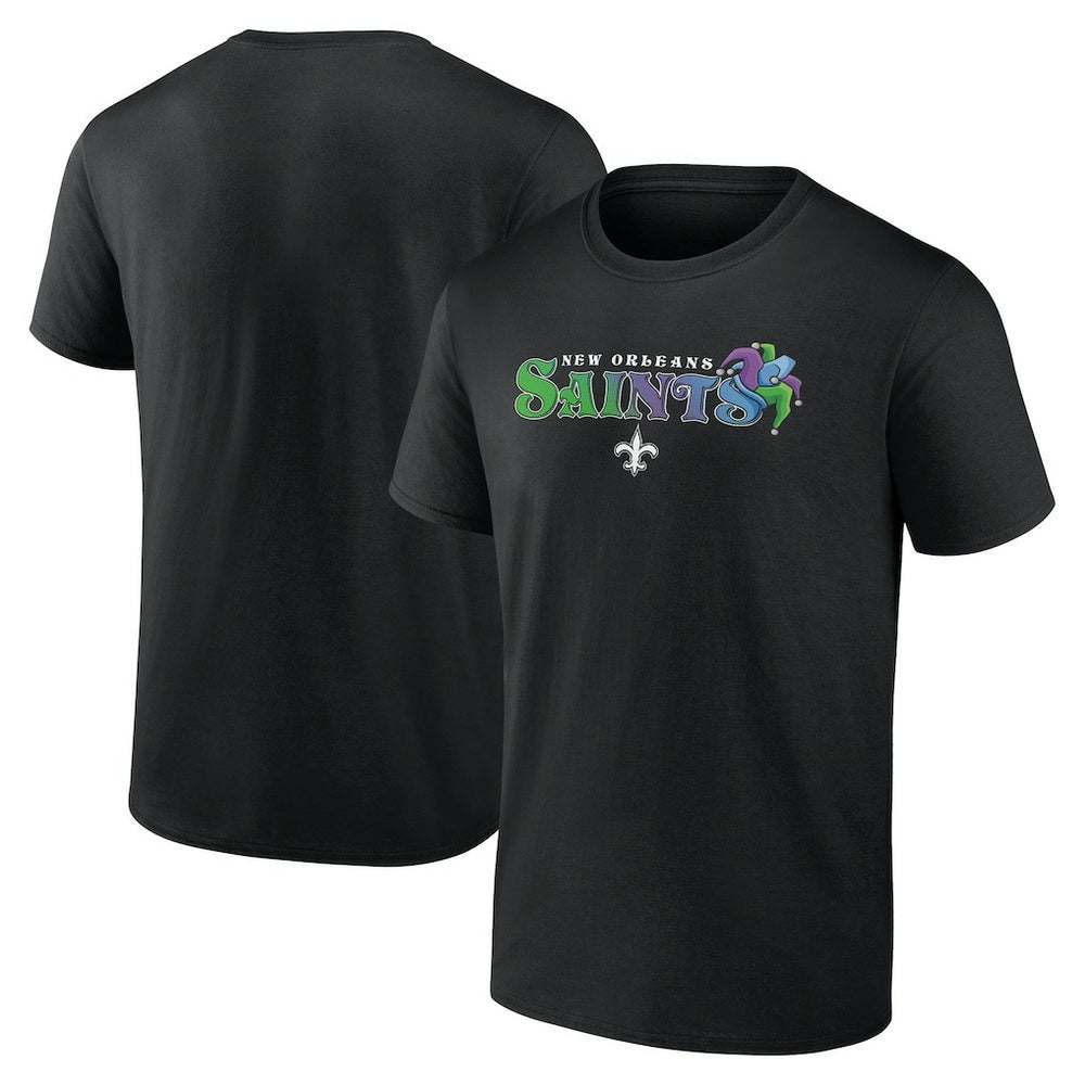 New Orleans Saints Hometown Rushing Yards T-Shirt - Black on sale