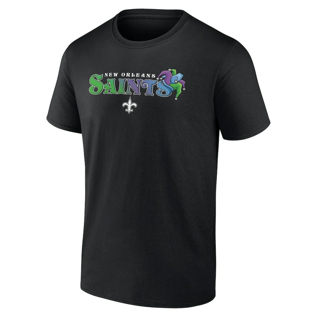 New Orleans Saints Hometown Rushing Yards T-Shirt - Black on sale
