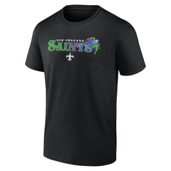 New Orleans Saints Hometown Rushing Yards T-Shirt - Black on sale
