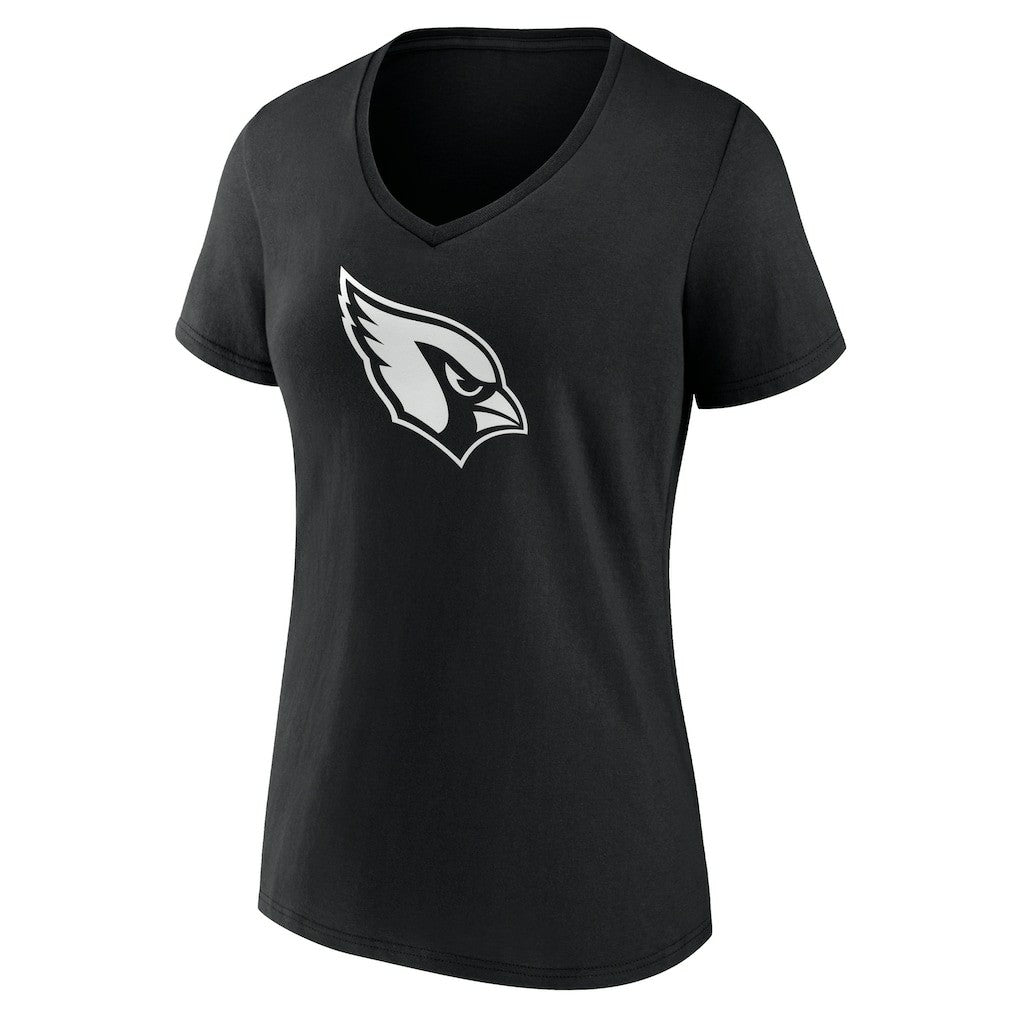 Arizona Cardinals Women's Personalized Name & Number Monochrome V-Neck T-Shirt - Black cheap