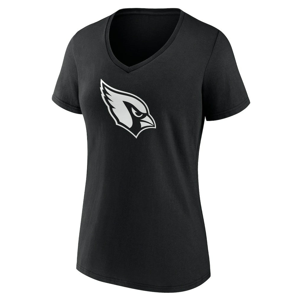 Arizona Cardinals Women's Personalized Name & Number Monochrome V-Neck T-Shirt - Black cheap