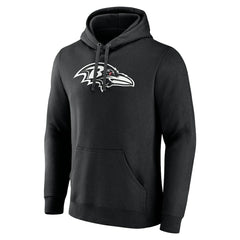 Baltimore Ravens Personalized Name & Number Pullover Hoodie - Black sale