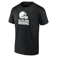 Cleveland Browns Personalized Name & Number Monochrome T-Shirt - Black sale