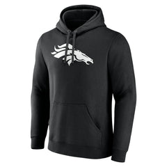 Denver Broncos Personalized Name & Number Pullover Hoodie - Black outlet