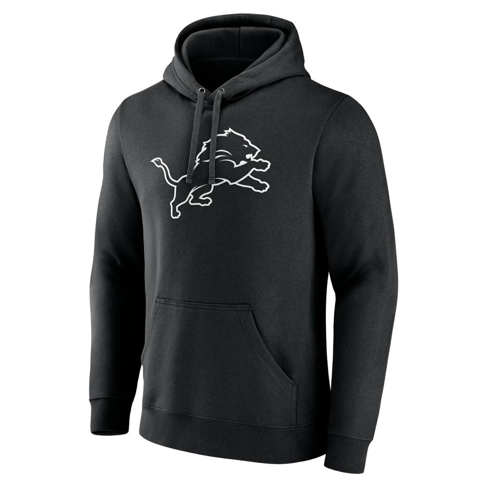 Detroit Lions Personalized Name & Number Pullover Hoodie - Black for sale
