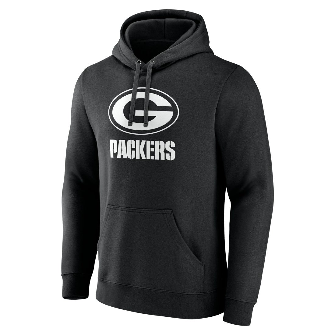 Green Bay Packers Personalized Name & Number Pullover Hoodie - Black discount