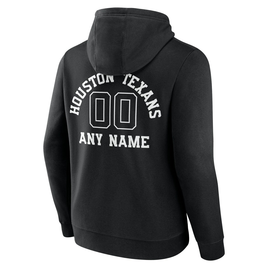 Houston Texans Personalized Name & Number Pullover Hoodie - Black cheap