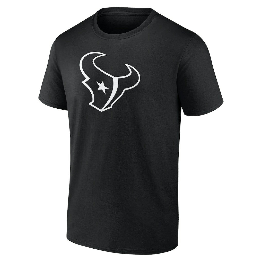 Houston Texans Personalized Name & Number Monochrome T-Shirt - Black sale