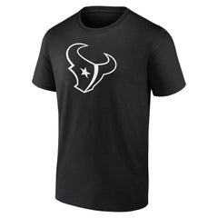 Houston Texans Personalized Name & Number Monochrome T-Shirt - Black sale