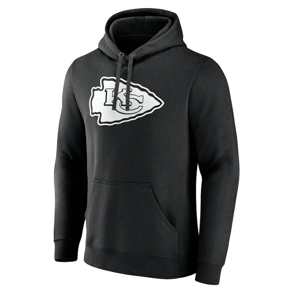 Kansas City Chiefs Personalized Name & Number Pullover Hoodie - Black discount