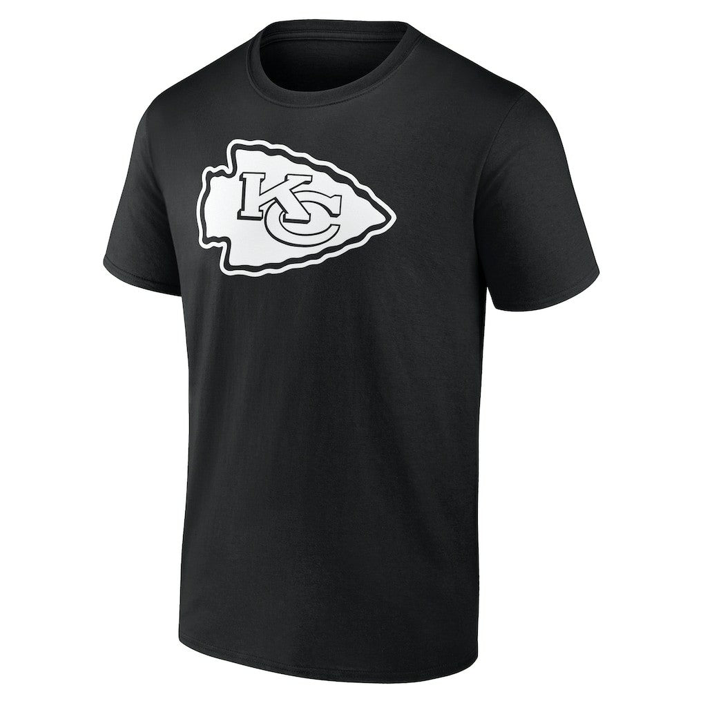 Kansas City Chiefs Personalized Name & Number Monochrome T-Shirt - Black on sale