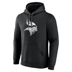 Minnesota Vikings Personalized Name & Number Pullover Hoodie - Black for sale