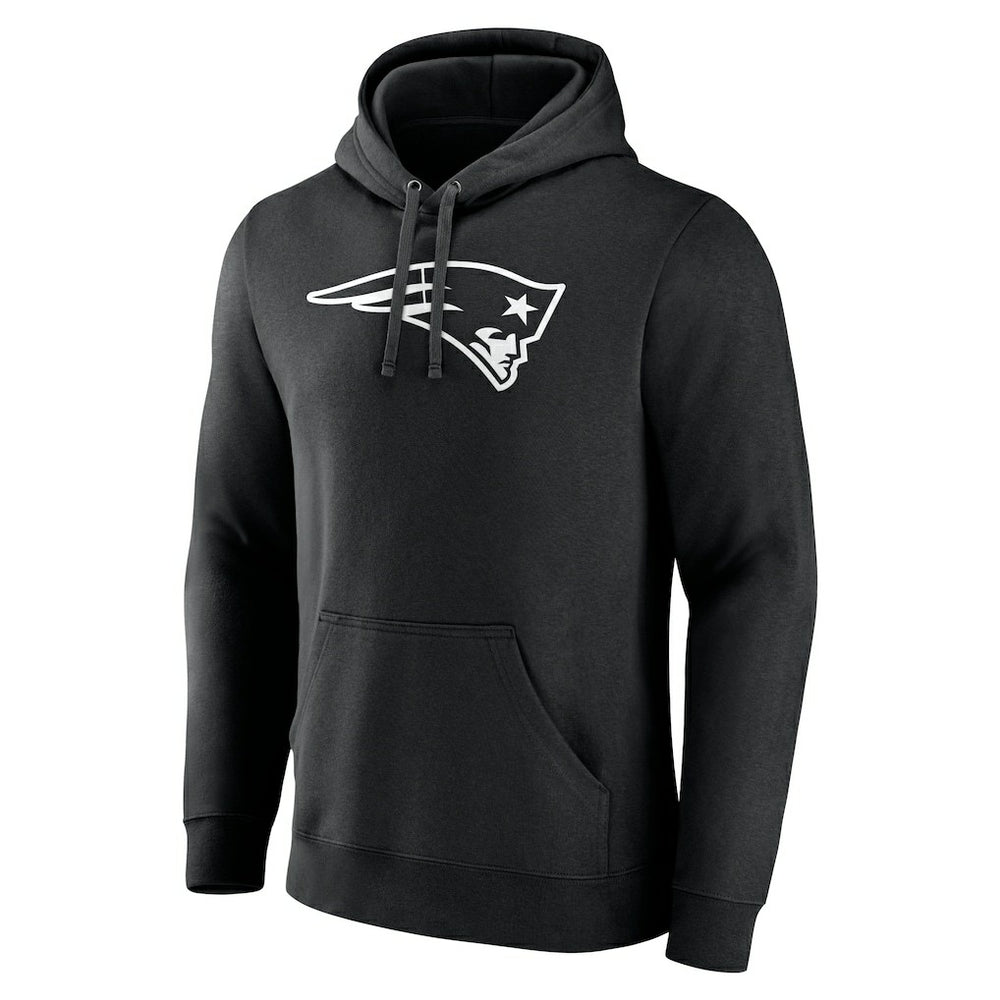 New England Patriots Personalized Name & Number Pullover Hoodie - Black discount