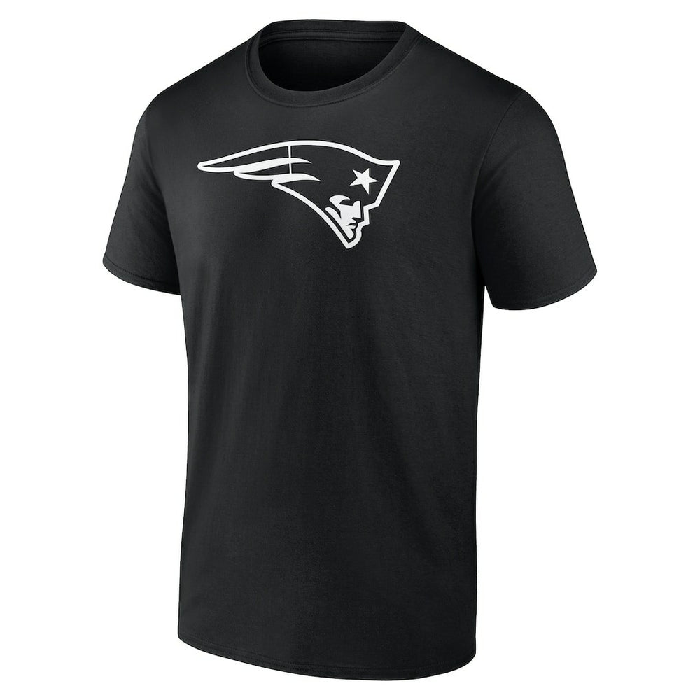 New England Patriots Personalized Name & Number Monochrome T-Shirt - Black on sale