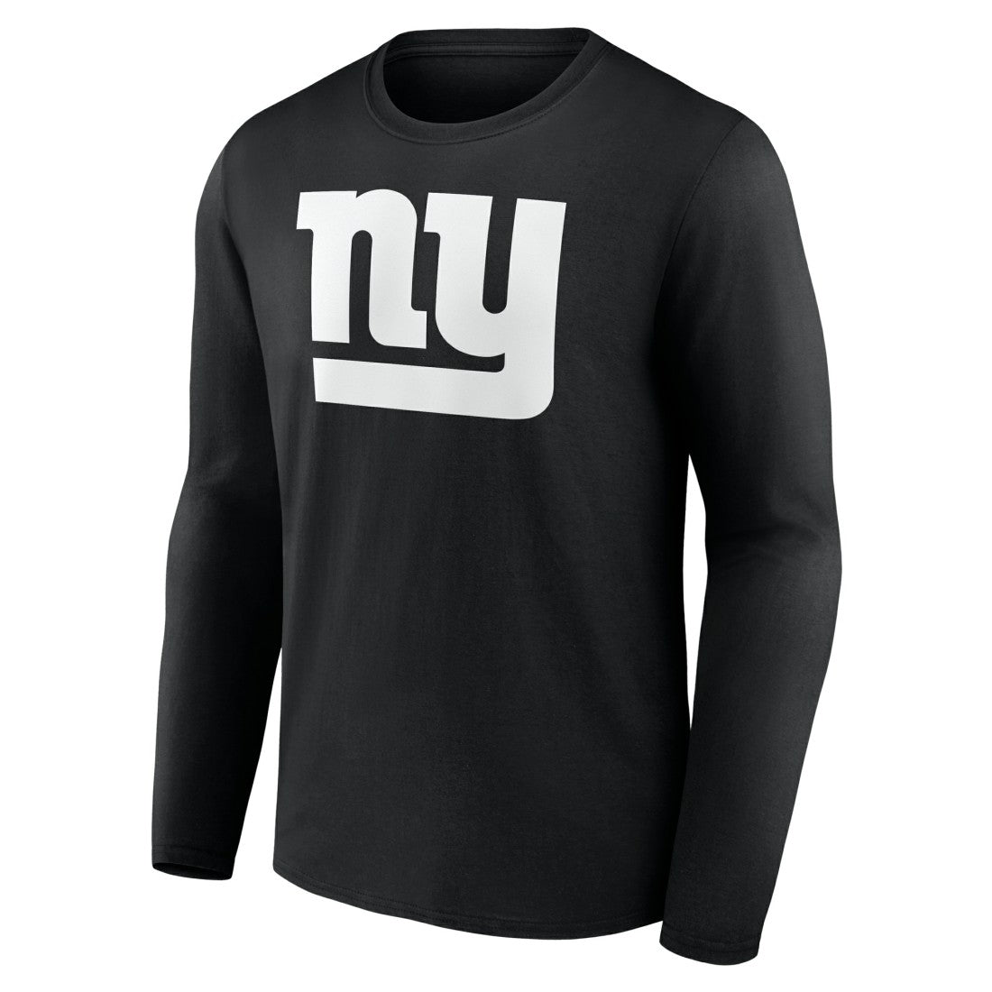New York Giants Personalized Name & Number Monochrome Long Sleeve T-Shirt - Black for sale