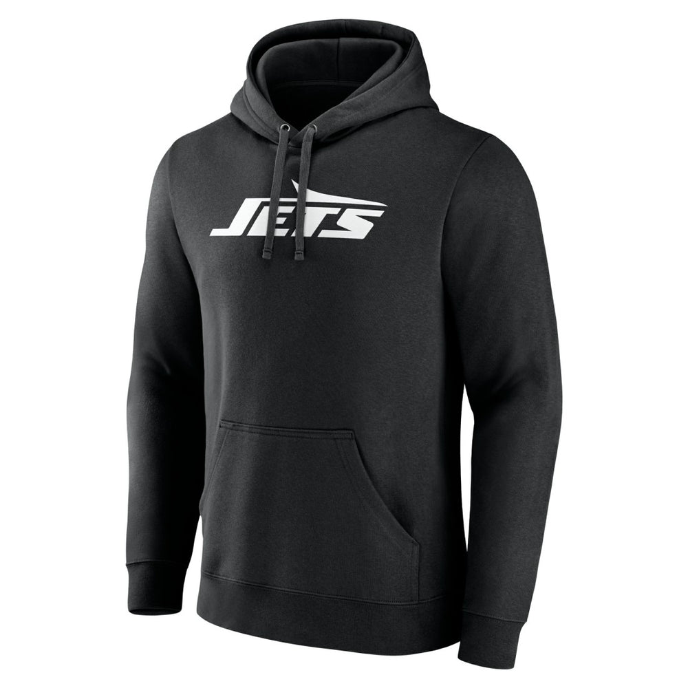 New York Jets Personalized Name & Number Pullover Hoodie - Black discount