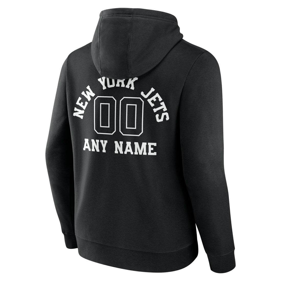 New York Jets Personalized Name & Number Pullover Hoodie - Black discount